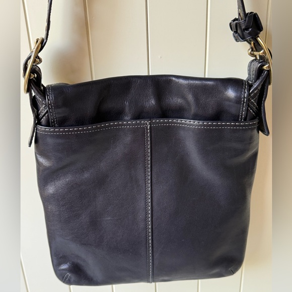 Vintage Y2K Era Coach Bleecker Leather Bucket/Shoulder Bag F0793-11421 - Picture 4 of 8